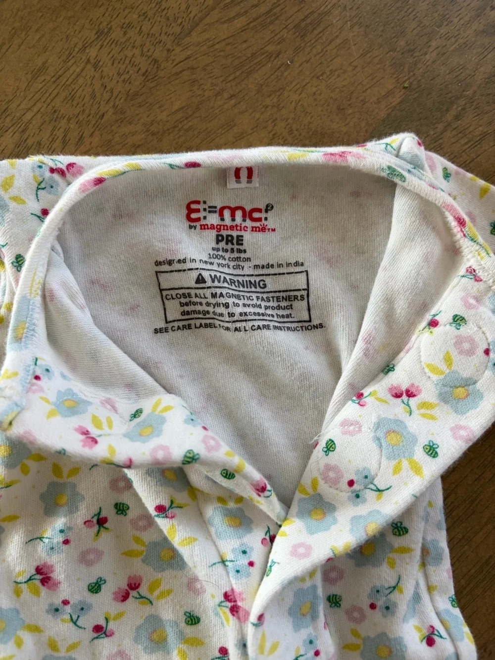 Magnetic Me onsies PREEMIE